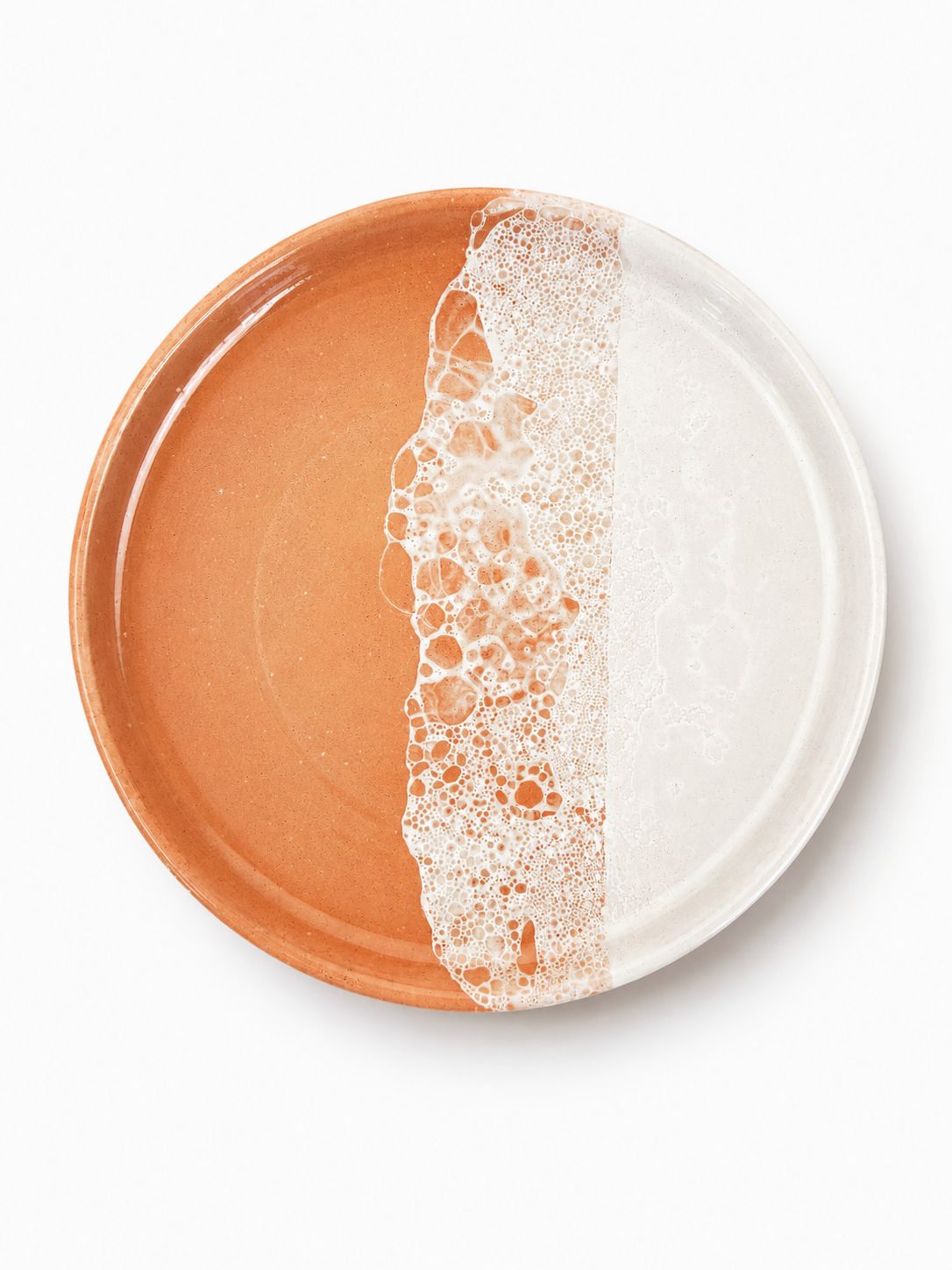 El yapımı minimalist seramik vazo